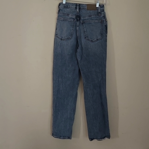 Madewell "The Perfect Vintage" Straight Leg Jeans Size 24 - Picture 6 of 6